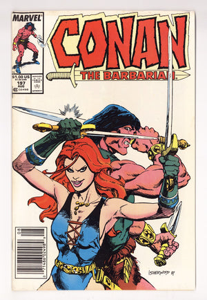 Conan the Barbarian Vol 1 197  Mid Grade   (1987)   Newsstand