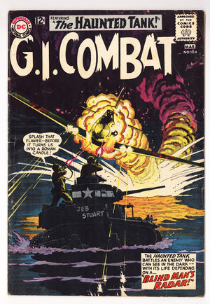 G.I. Combat Vol 1 104  VG (4.0)   (1964)