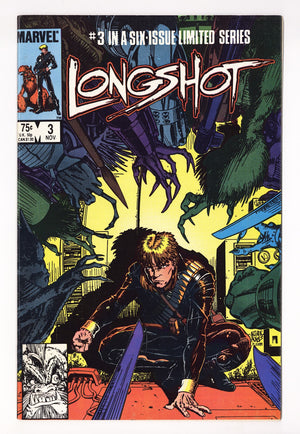 Longshot Vol 1 3 VF (8.0) (1985)