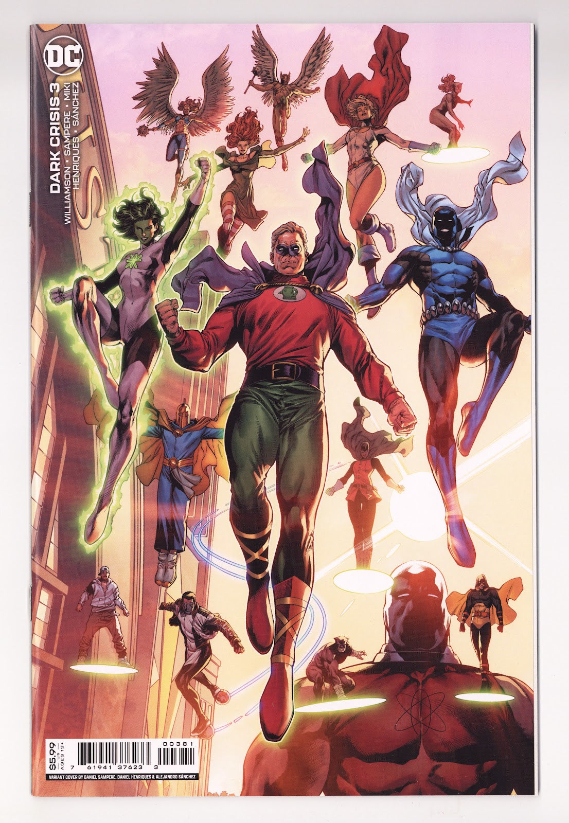 Dark Crisis on Infinite Earths (Dark Crisis) 3 High Grade (2022) Sampere Variant 