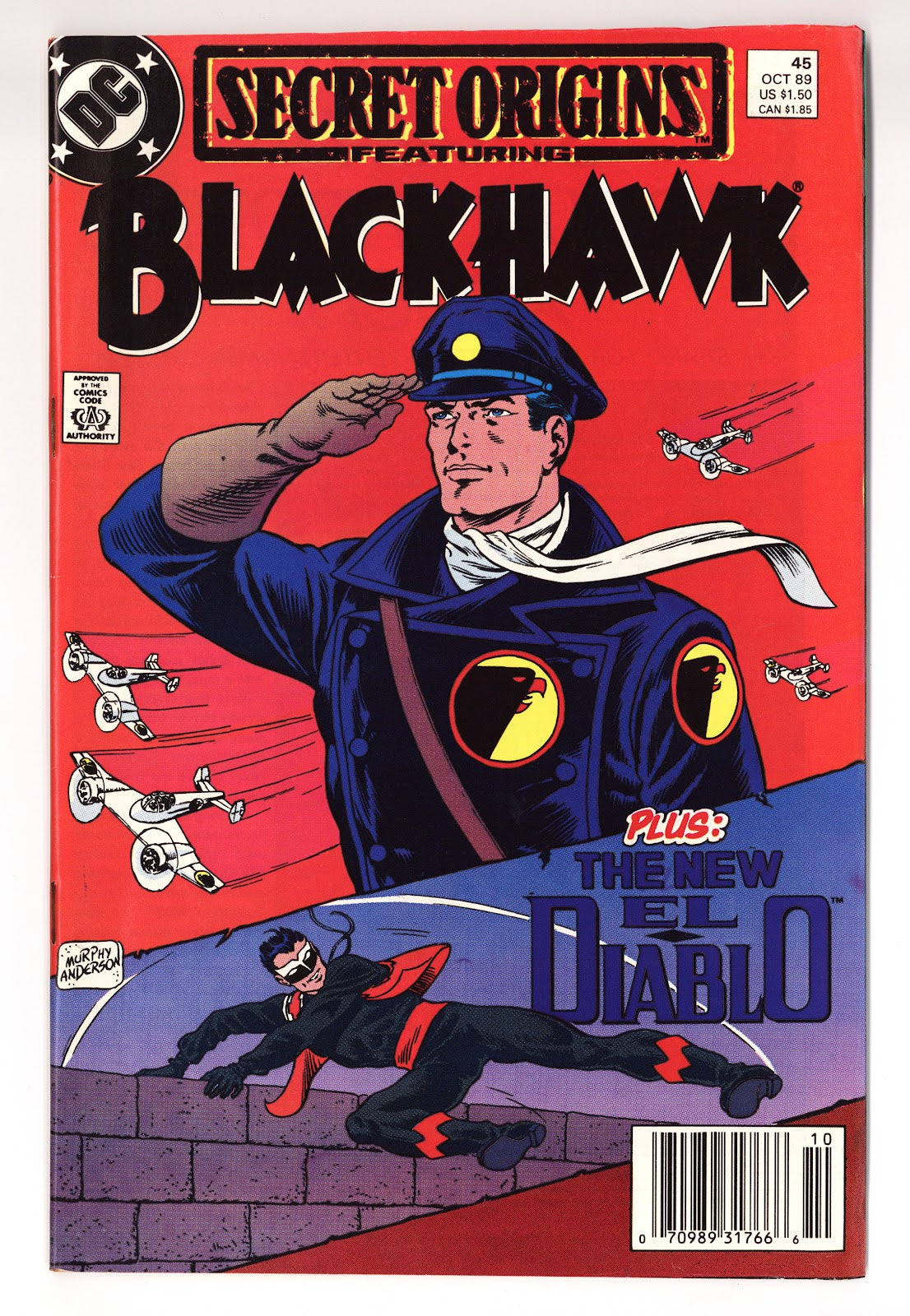 Secret Origins Vol 3 45  Mid Grade   (1989)   Newsstand