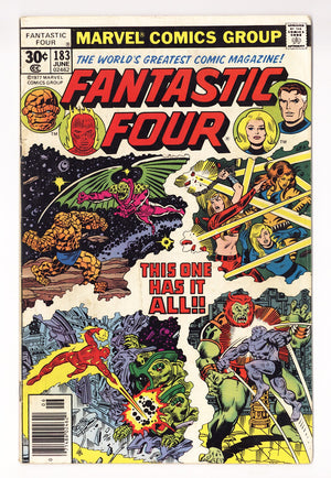 Fantastic Four Vol 1 183 Low Grade (1977)