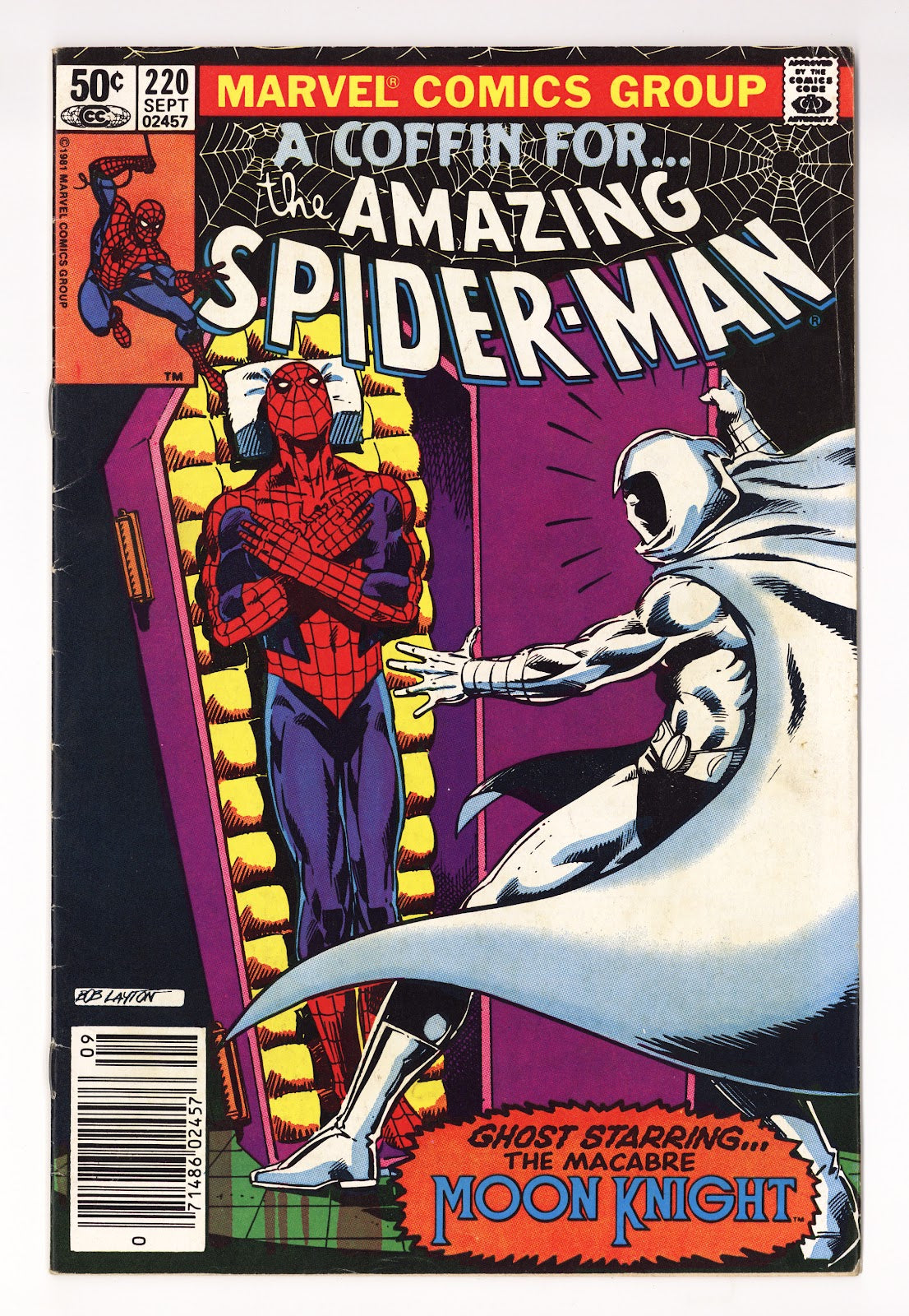 The Amazing Spider-Man Vol 1 220 Low Grade (1981) Newsstand 