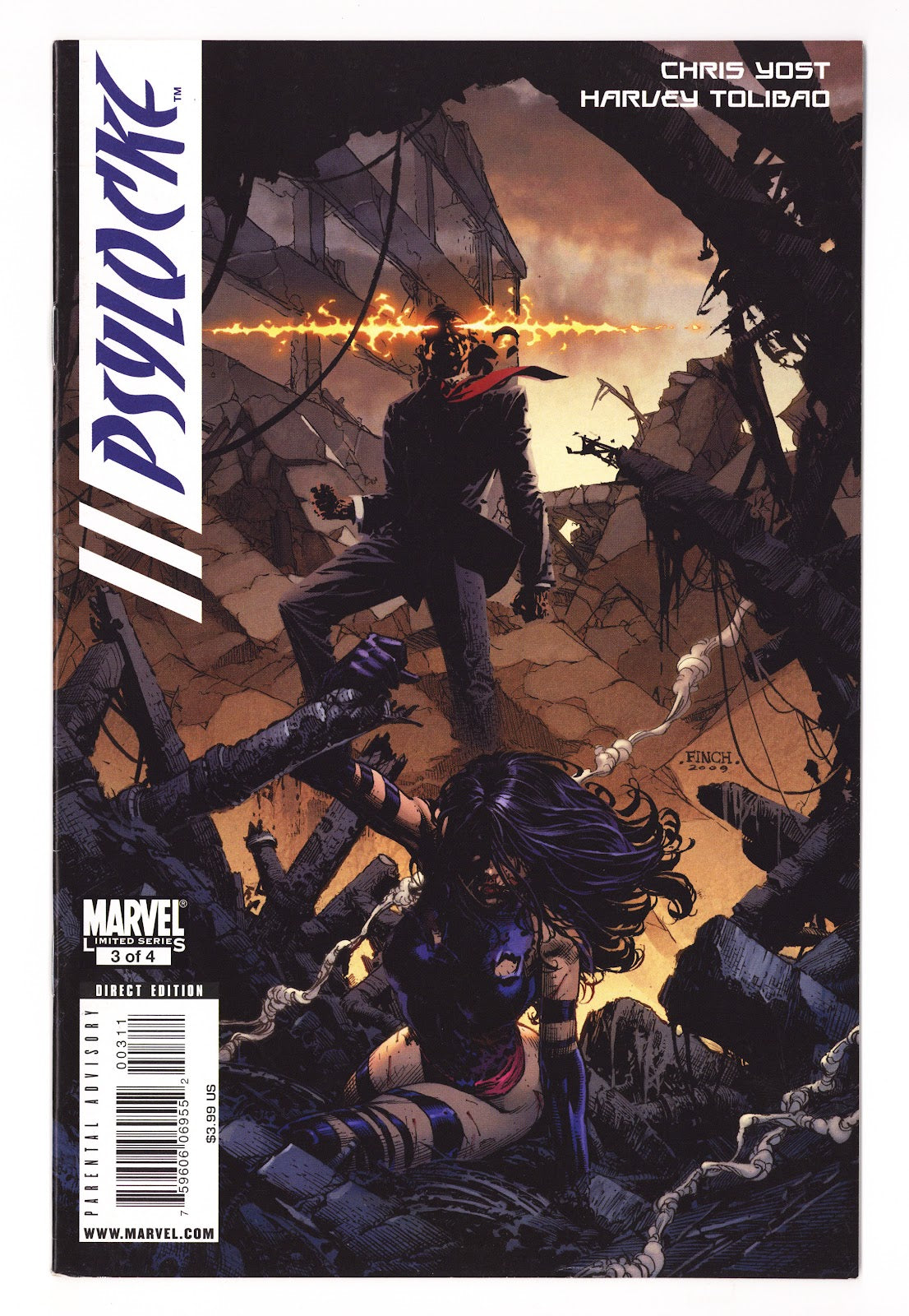 Psylocke   3  VF- (7.5)   (2010)     