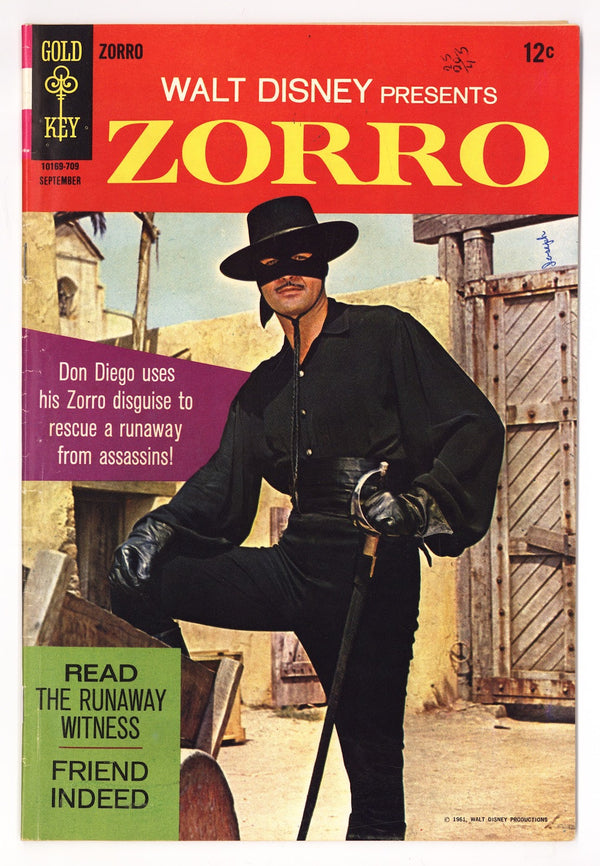 Walt Disney Presents Zorro 7 FN (6.0) (1967)