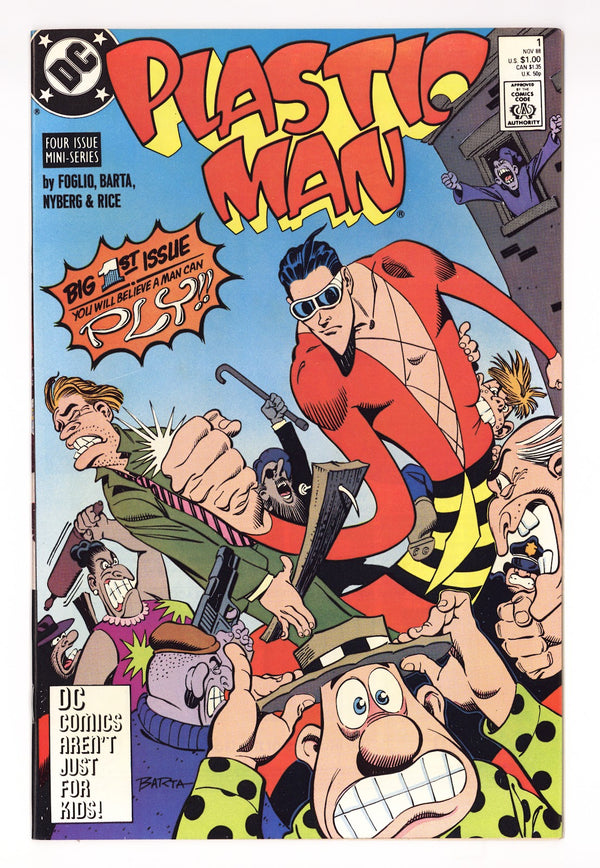 Plastic Man Vol 2 1  High Grade   (1988)