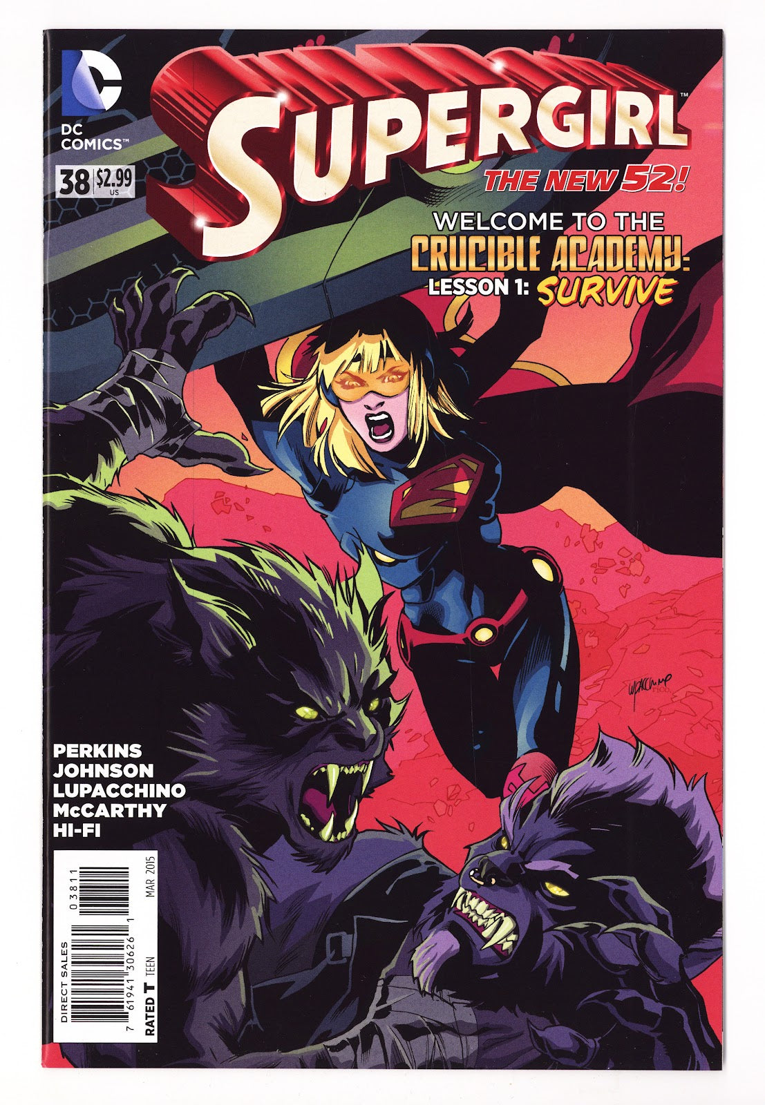 Supergirl Vol 6 38  High Grade   (2015)   Direct Sales  