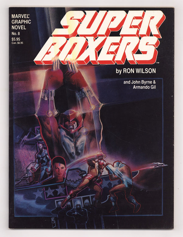 Marvel Graphic Novel 8 FN (6.0) (1983) Signed x1 1st Page Ron Wilson