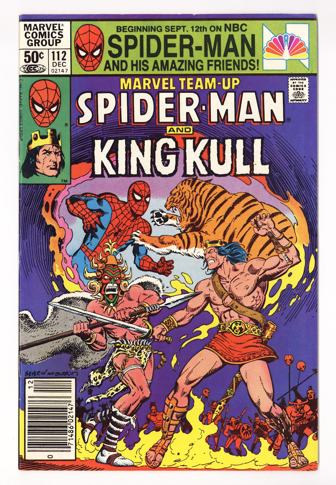 Marvel Team-Up Vol 1 112  Mid Grade   (1981)   Newsstand  
