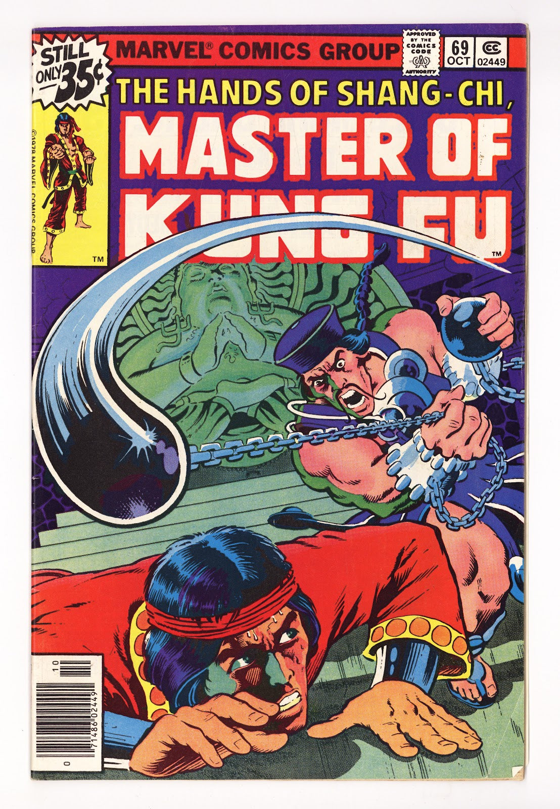Master of Kung Fu Vol 1 69  Mid Grade   (1978)   Regular  
