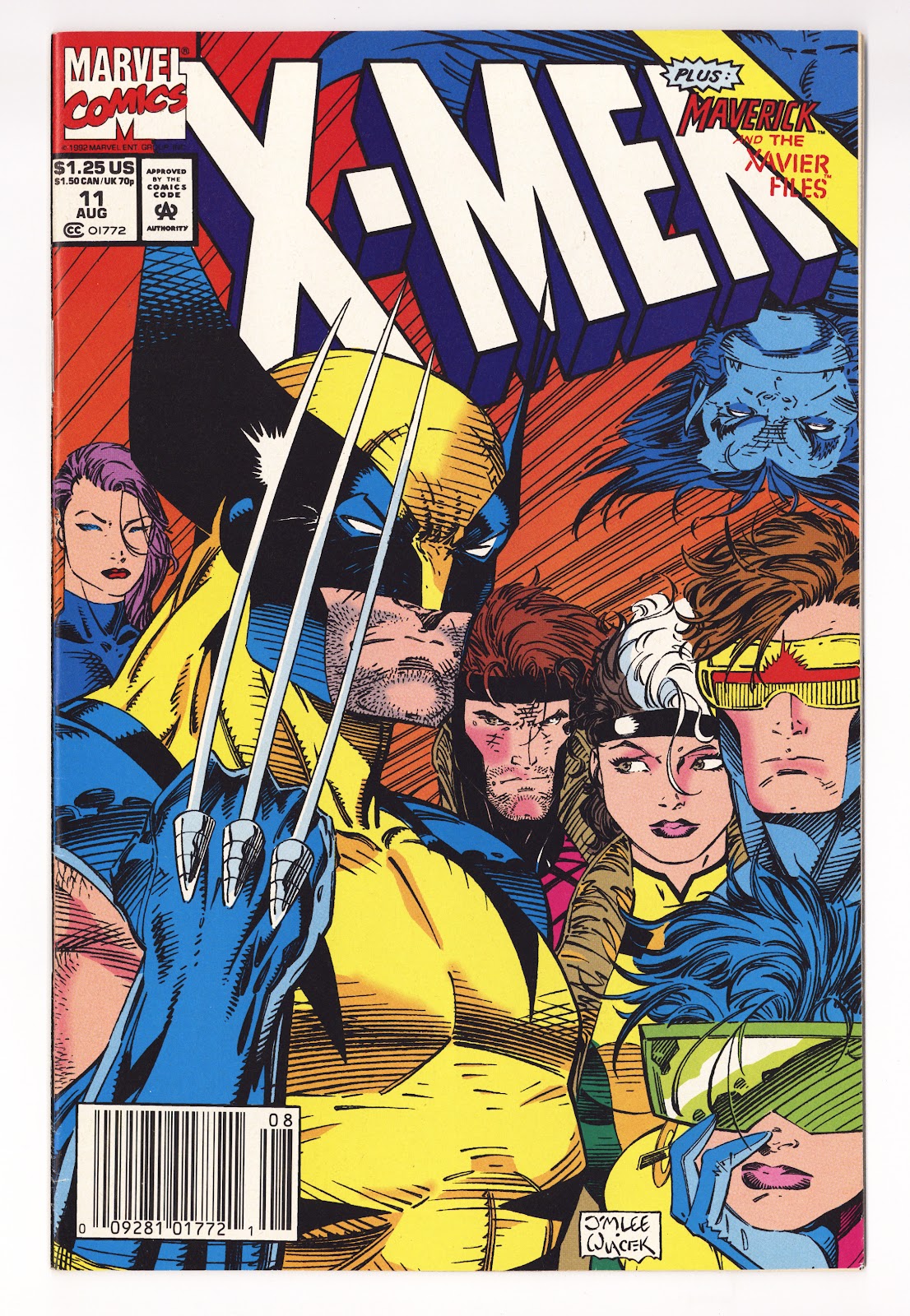 X-Men Vol 1 11  FN/VF (7.0)   (1992)   Newsstand  