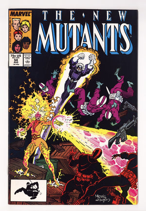 The New Mutants Vol 1 54 High Grade (1987) Direct