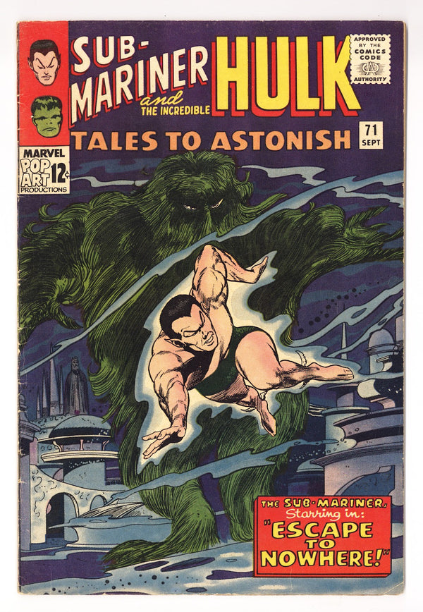 Tales to Astonish Vol 1 71  FN- (5.5)   (1965)