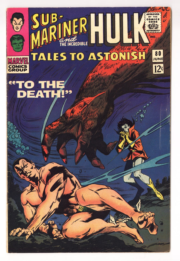 Tales to Astonish Vol 1 80  FN (6.0)   (1966)