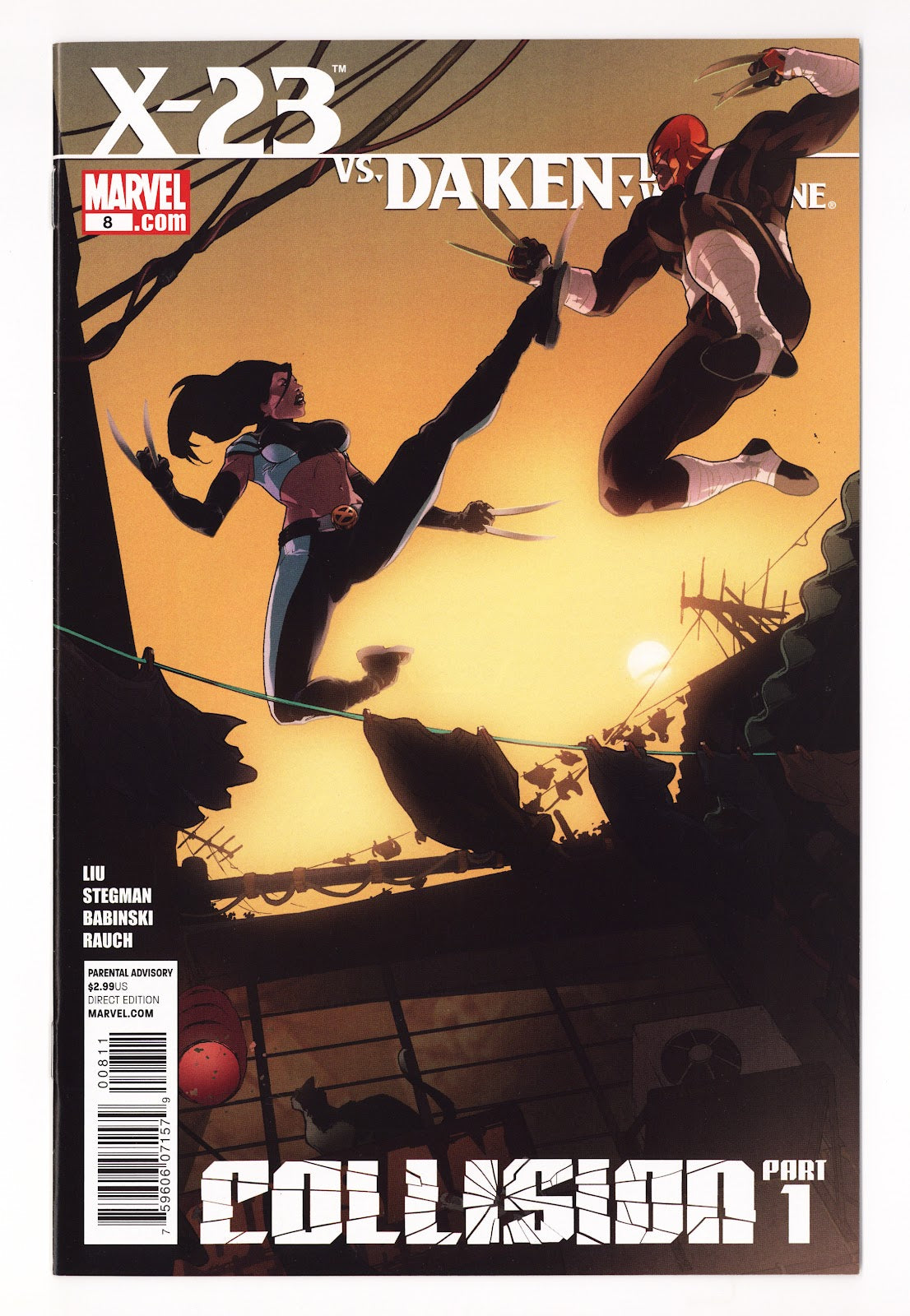 X-23 Vol 3 8 High Grade (2011) 