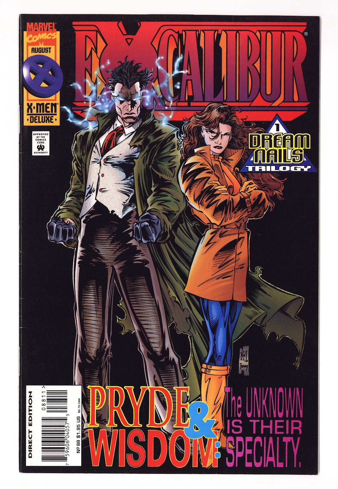 Excalibur Vol 1 88  Mid Grade   (1995)   Deluxe  