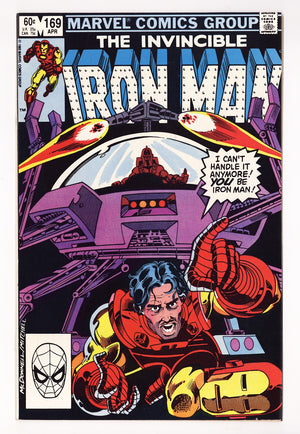 Iron Man Vol 1 169 High Grade (1983)