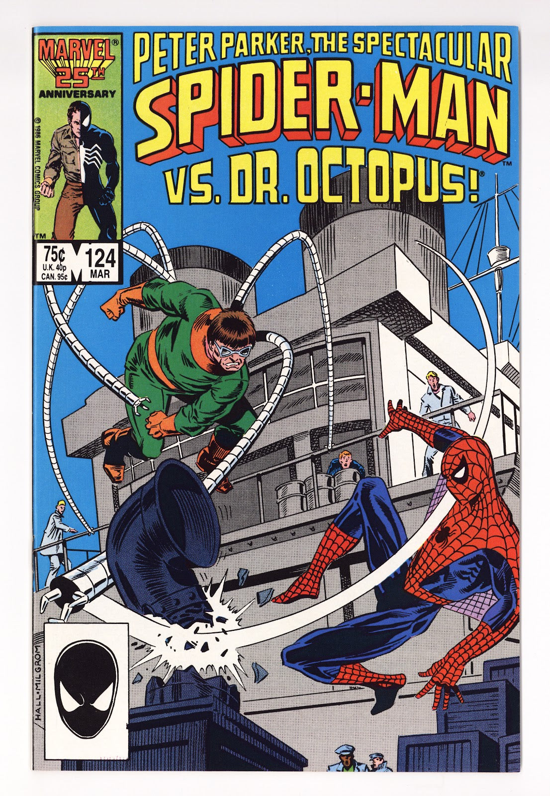 The Spectacular Spider-Man Vol 1 124 High Grade (1987) 