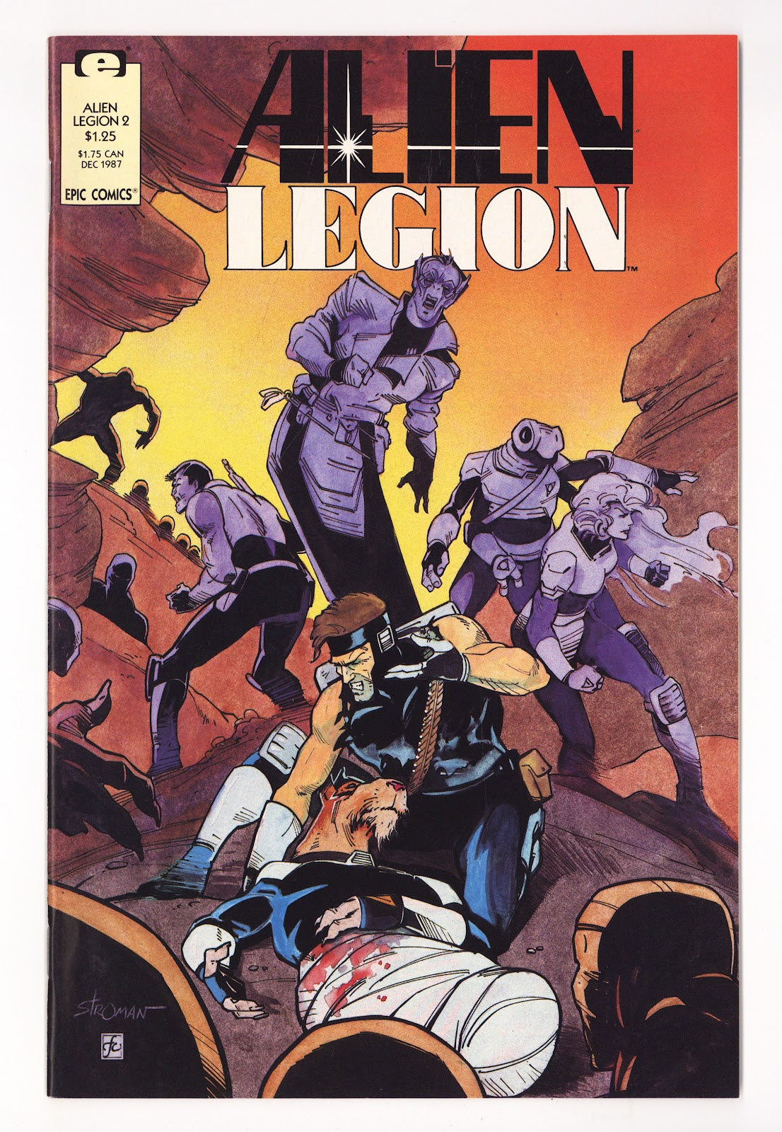 Alien Legion Vol 2 2  High Grade   (1987)     
