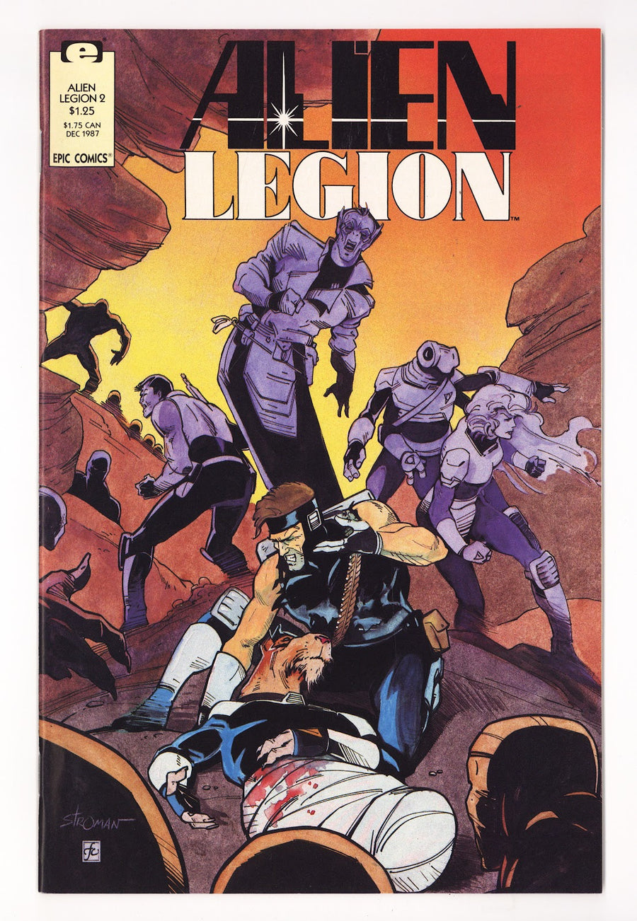 Alien Legion Vol 2 2  High Grade   (1987)     