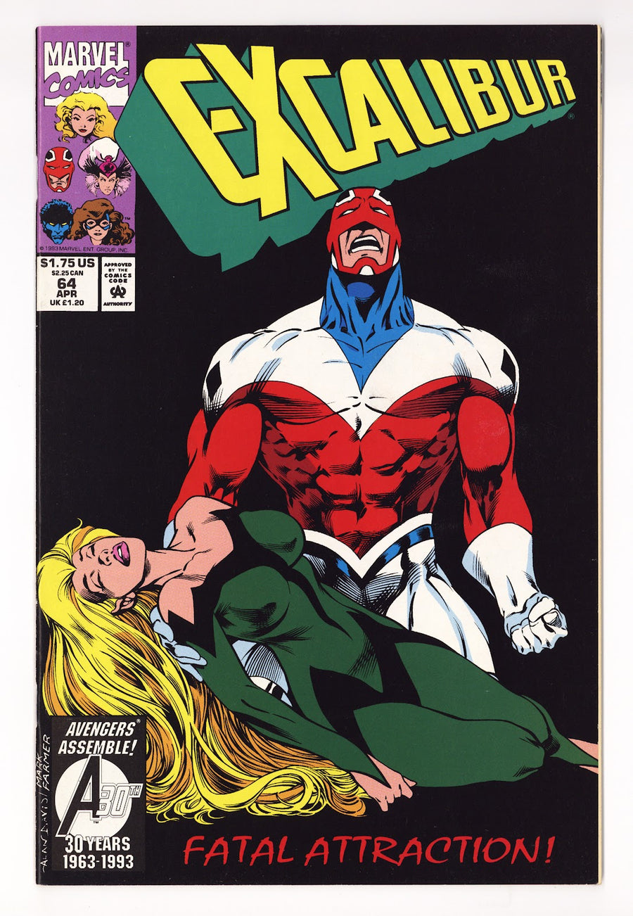 Excalibur Vol 1 64  High Grade   (1993)     