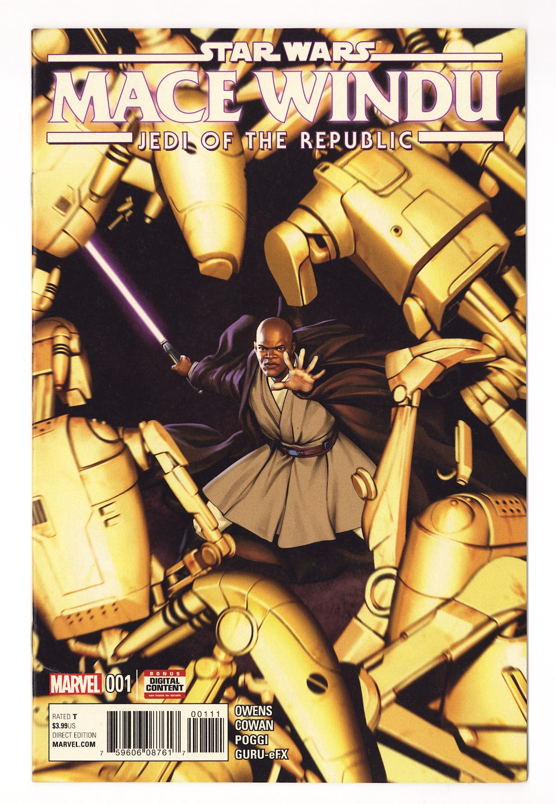 Star Wars: Mace Windu   1  Mid Grade   (2017)