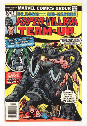 Super-Villain Team-Up   8  Mid Grade   (1976)