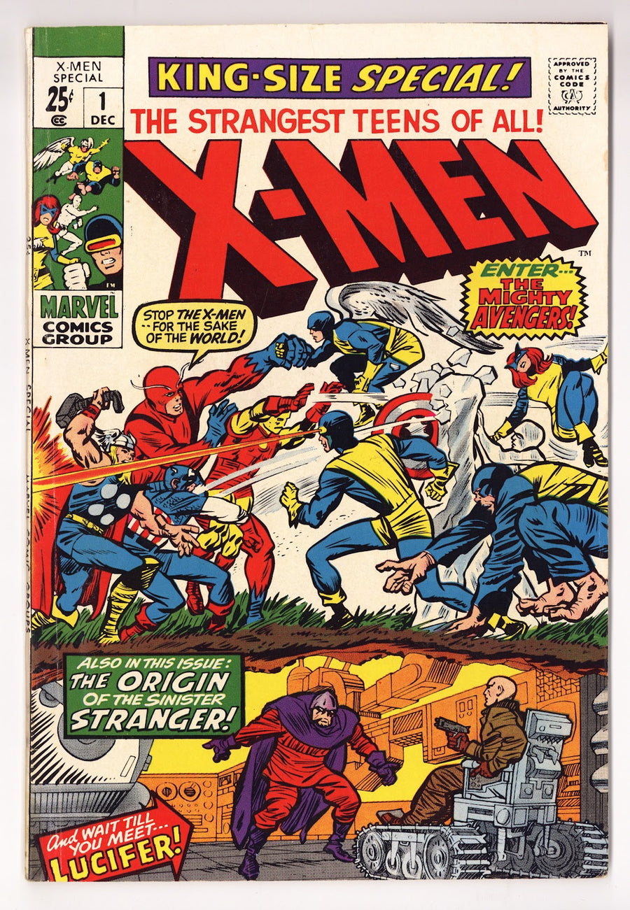 X-Men Annual Vol 1 1 FN- (5.5) (1970) 