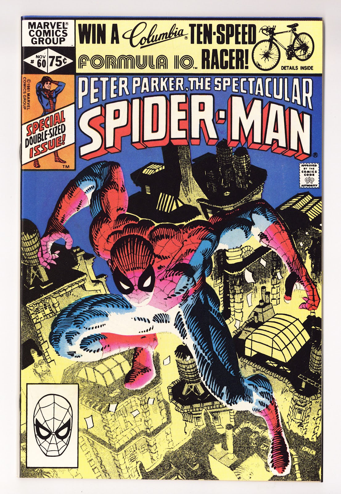 The Spectacular Spider-Man Vol 1 60  High Grade   (1981)     
