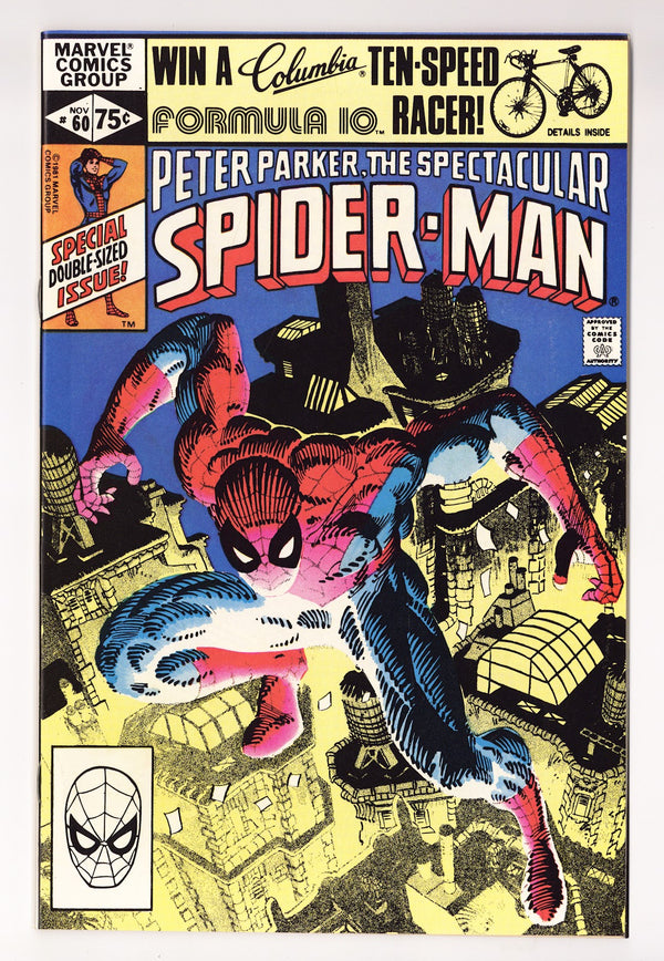 The Spectacular Spider-Man Vol 1 60  High Grade   (1981)