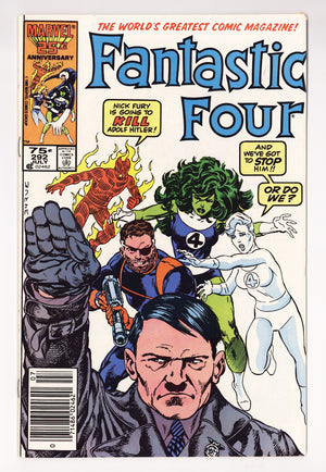 Fantastic Four Vol 1 292 Mid Grade (1986) Newsstand