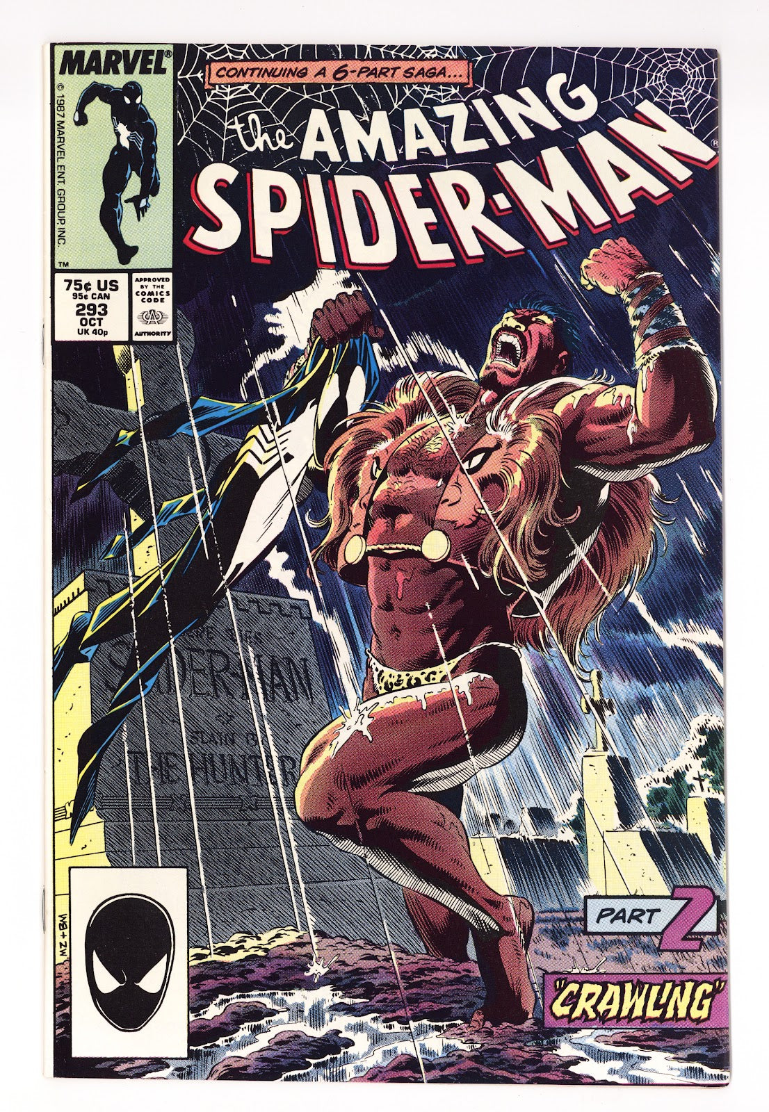 The Amazing Spider-Man Vol 1 293 VF- (7.5) (1987) 