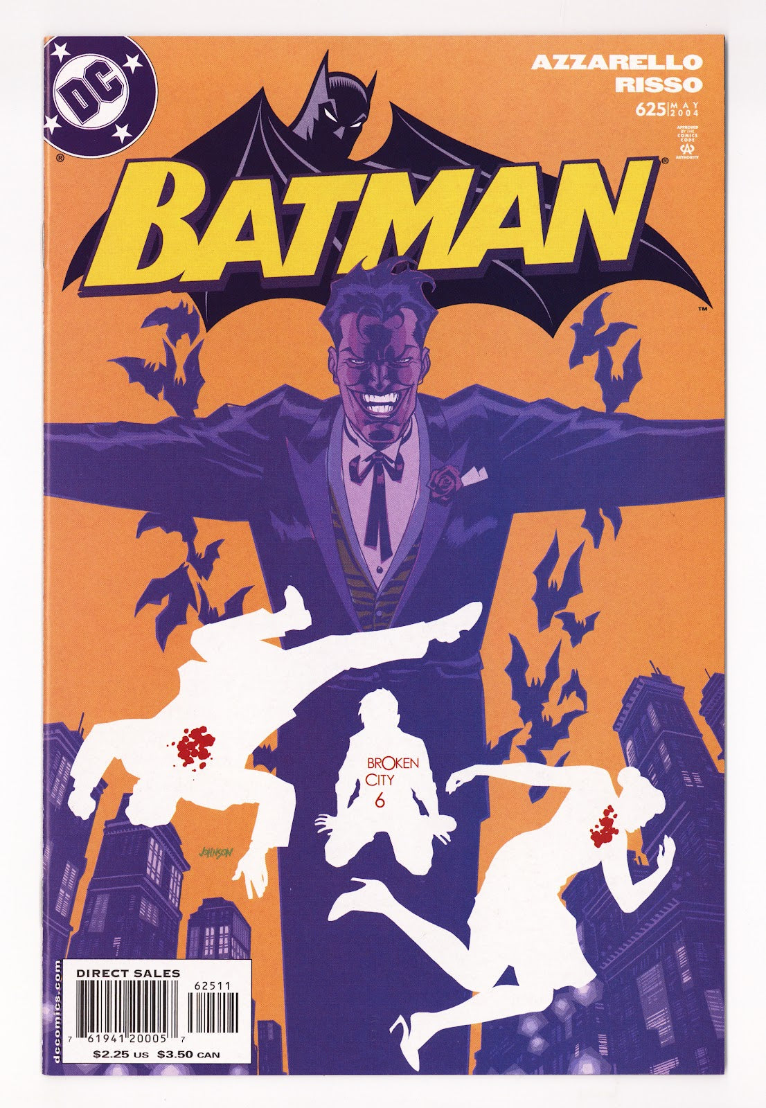 Batman Vol 1 625 High Grade (2004) Direct Sales 