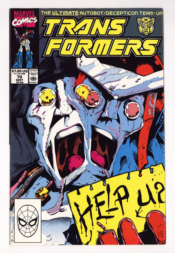 The Transformers Vol 1 70  VF+ (8.5)   (1990)