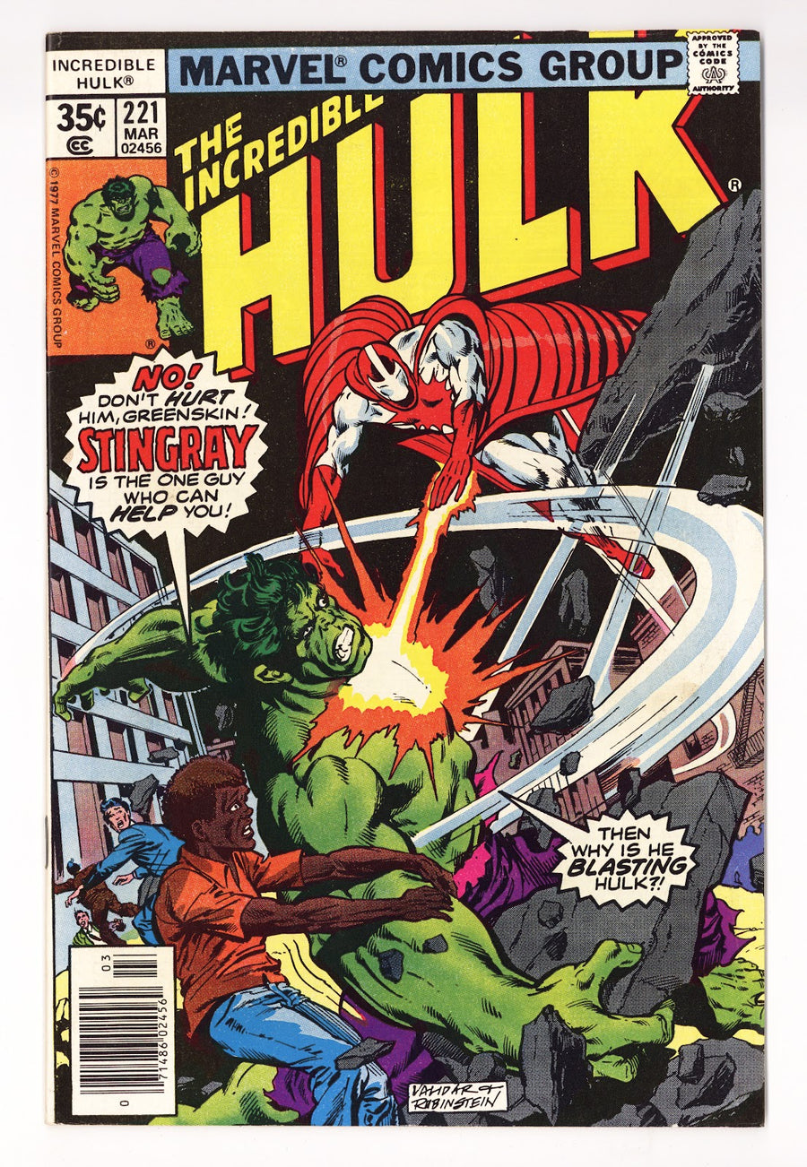 The Incredible Hulk Vol 1 221  Mid Grade   (1978)     