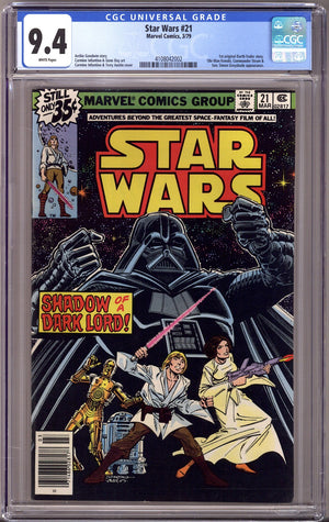 Star Wars Vol 1 21 CGC 9.4 (NM) (1979)