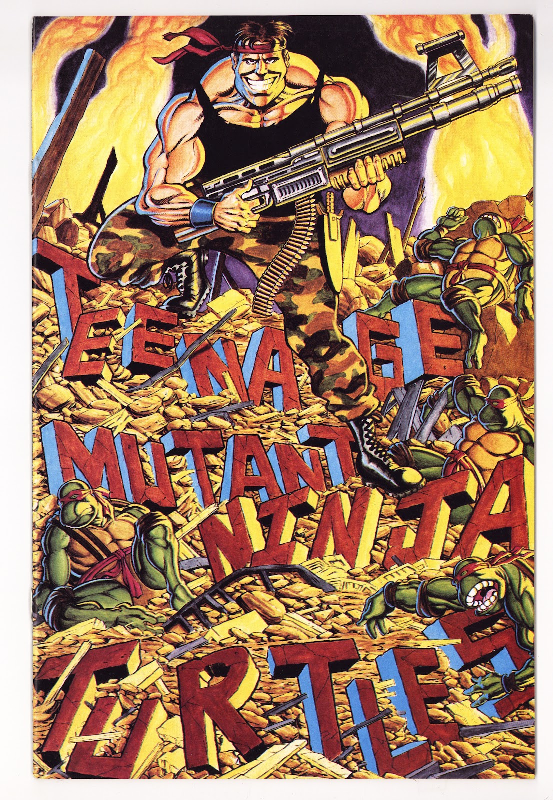 Teenage Mutant Ninja Turtles Vol 1 34  VF (8.0)   (1990)     