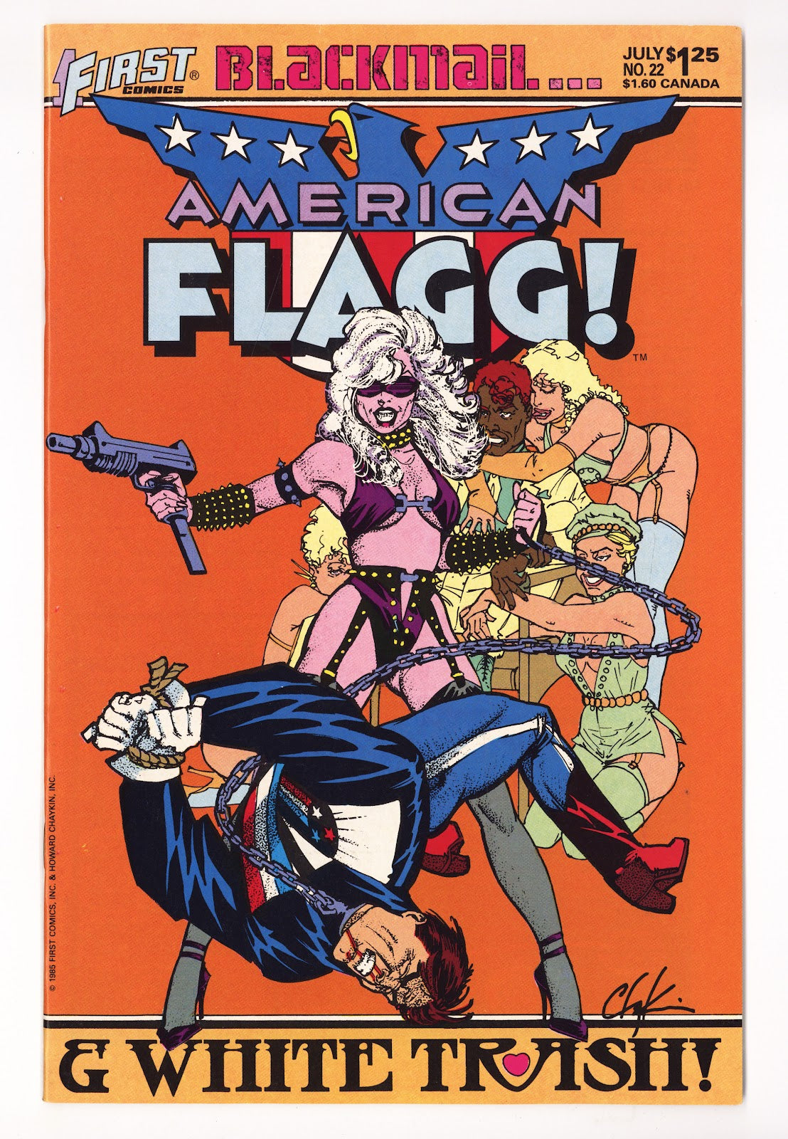 American Flagg! Vol 1 22 High Grade (1985)  