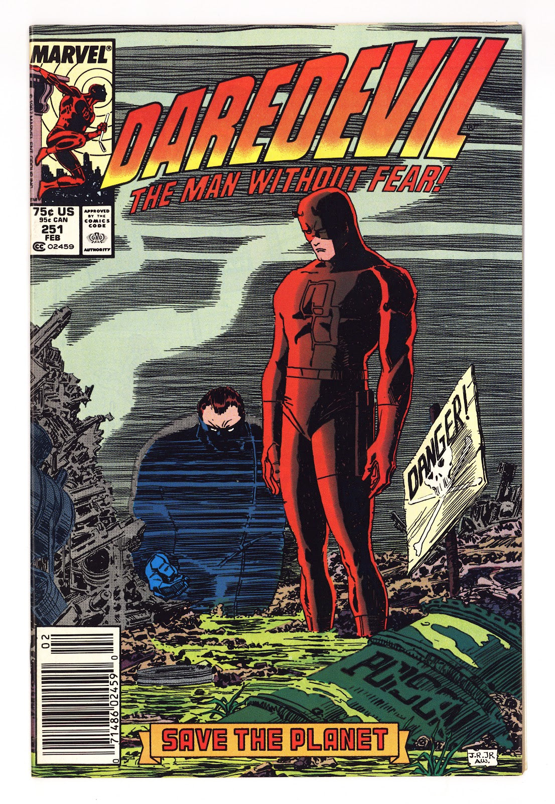 Daredevil Vol 1 251  High Grade   (1988)   Newsstand