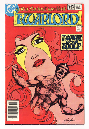 Warlord Vol 1 68  Mid Grade   (1983)   Canadian Price Variant