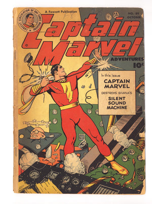 Captain Marvel Adventures Vol 15 89  GD+ (2.5)   (1948)