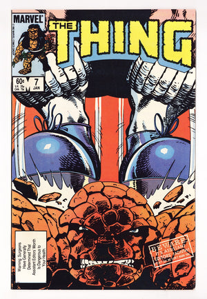 The Thing Vol 1 7 High Grade (1984) Direct