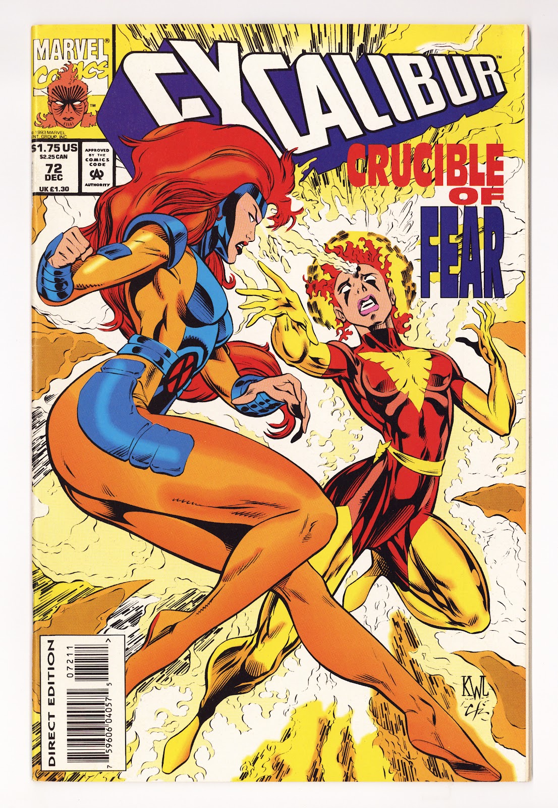 Excalibur Vol 1 72  Mid Grade   (1993)     