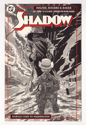 The Shadow Vol 3 7  High Grade   (1988)