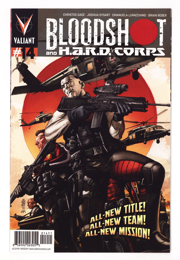 Bloodshot and H.A.R.D.Corps Vol 3 14  High Grade   (2013)   Cover A - J. G. Jones