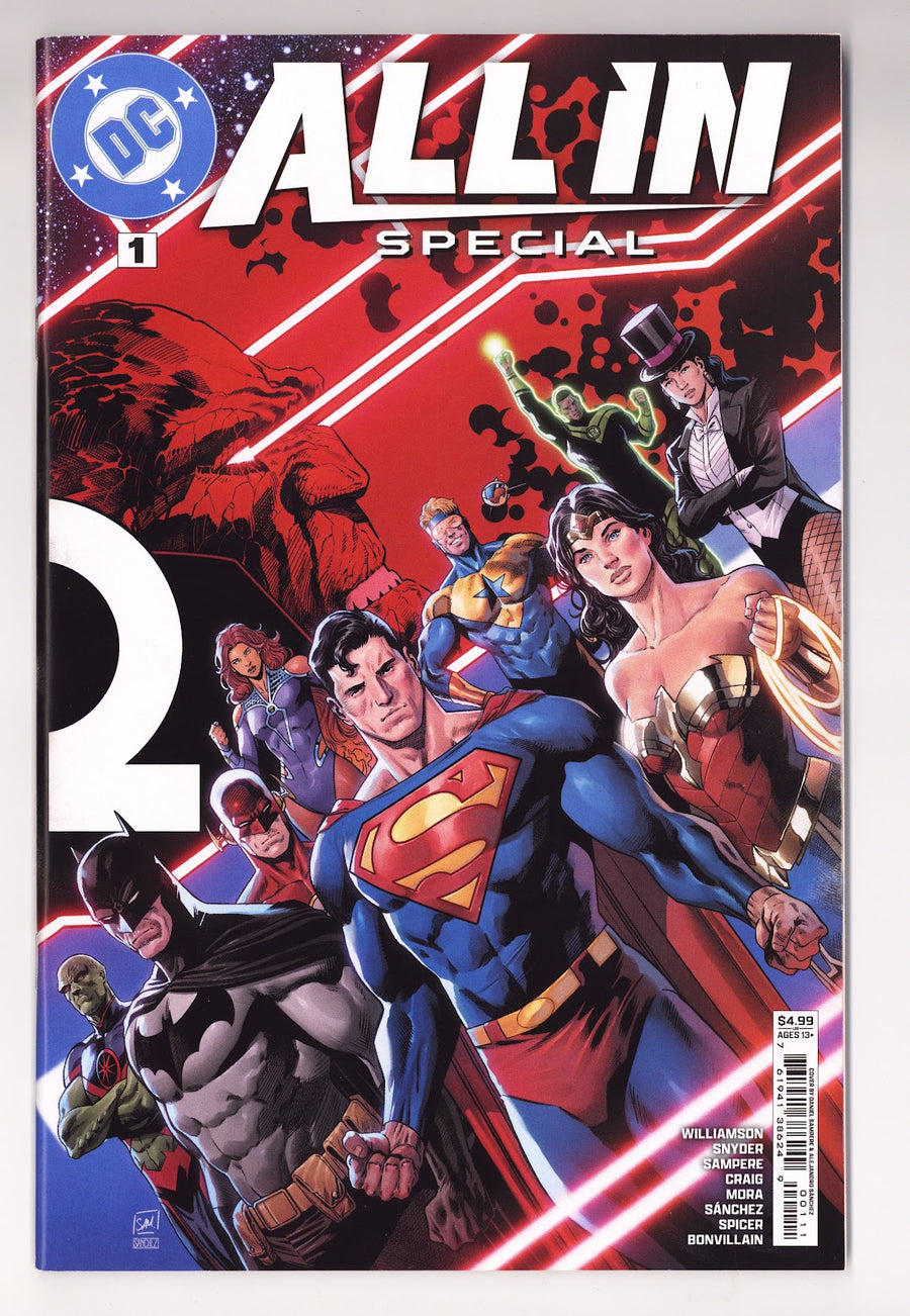 DC All In Special   1  NM- (9.2)   (2024) Sampere     