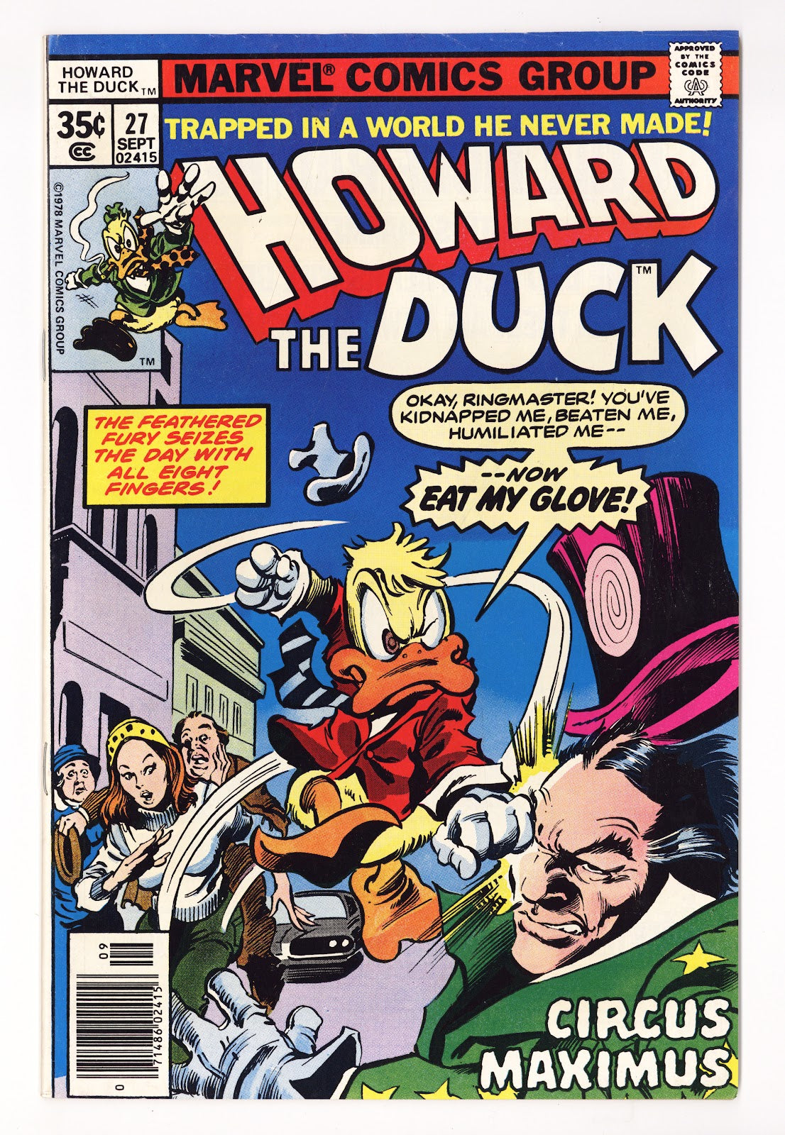 Howard the Duck Vol 1 27 Mid Grade (1978) 