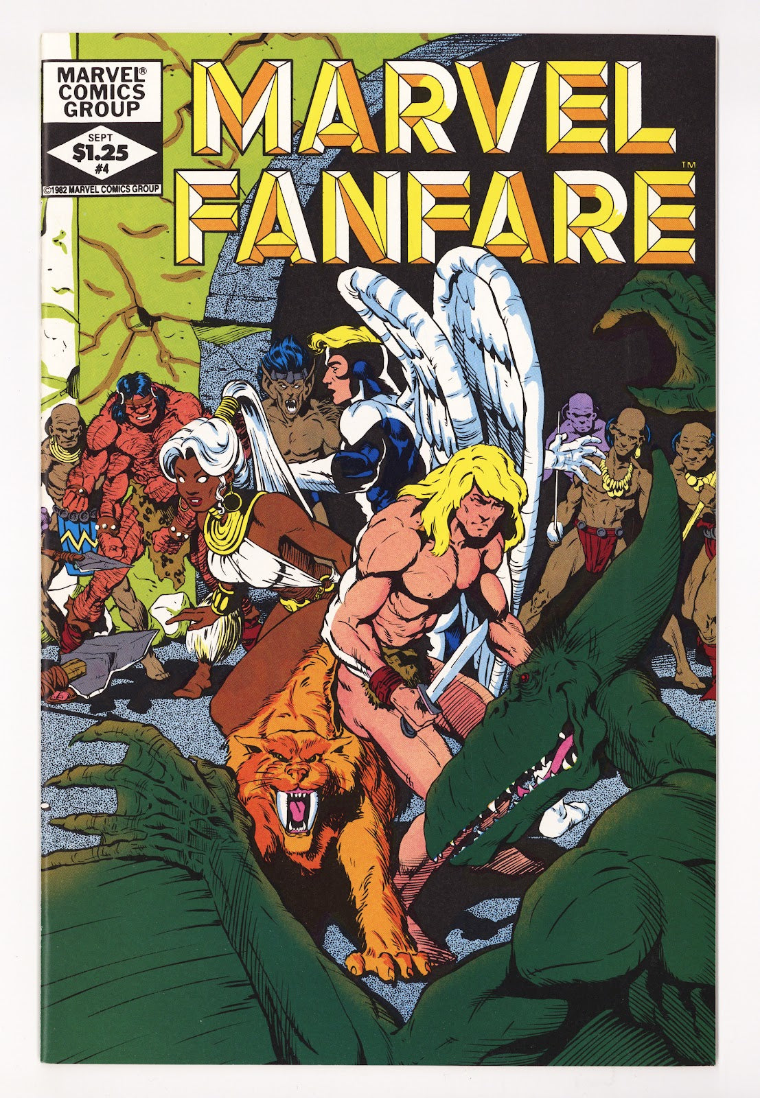 Marvel Fanfare Vol 1 4 High Grade (1982) 