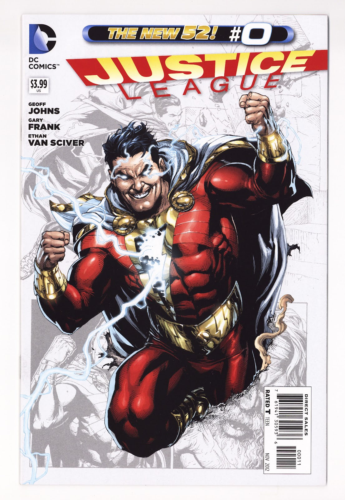 Justice League Vol 1 0 High Grade (2012) 