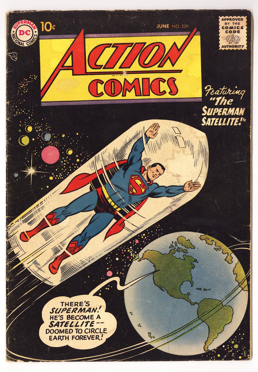 Action Comics Vol 1 229  VG- (3.5)   (1957)
